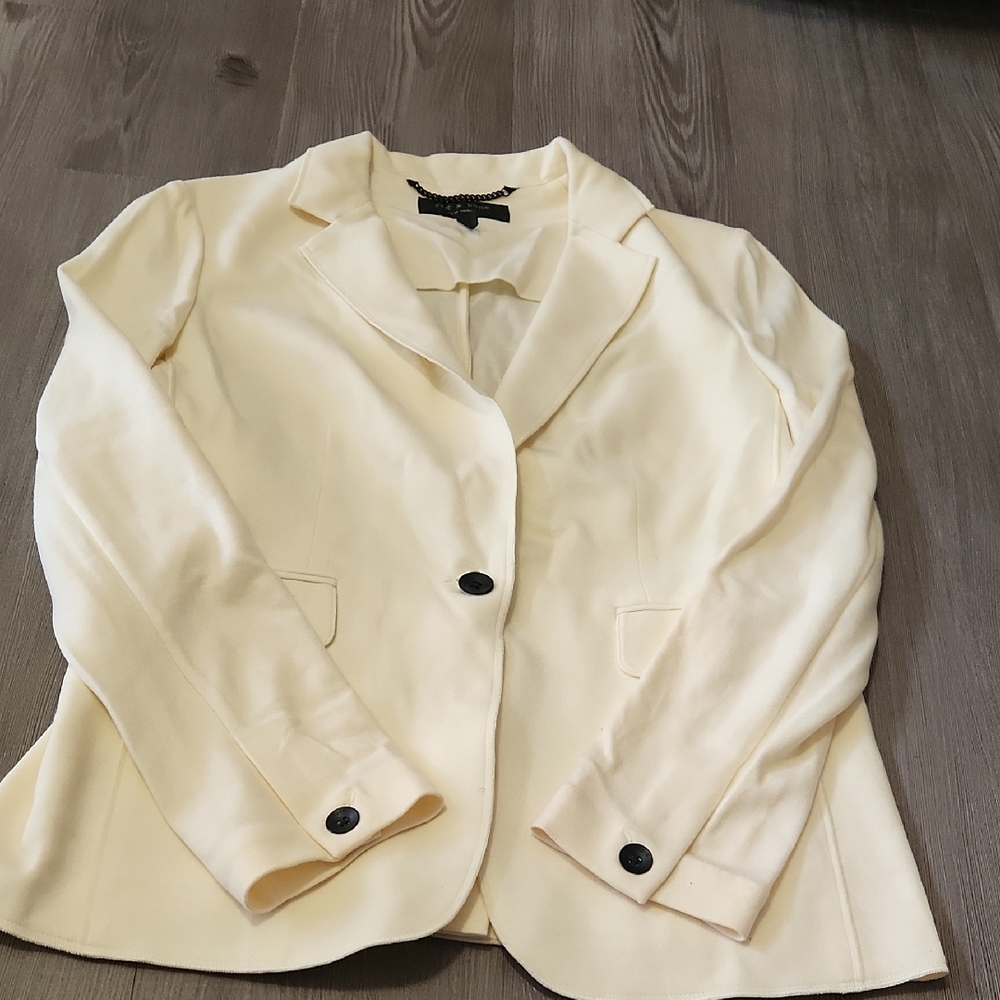 Cream Women's Tailored Blazer Jacket -Rag & Bone Sz 8
